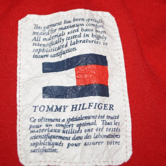Tommy Hilfiger Shirts Mens S Lot of 2 Spell Out Flag Logo T Shirt Color block - Picture 6 of 9